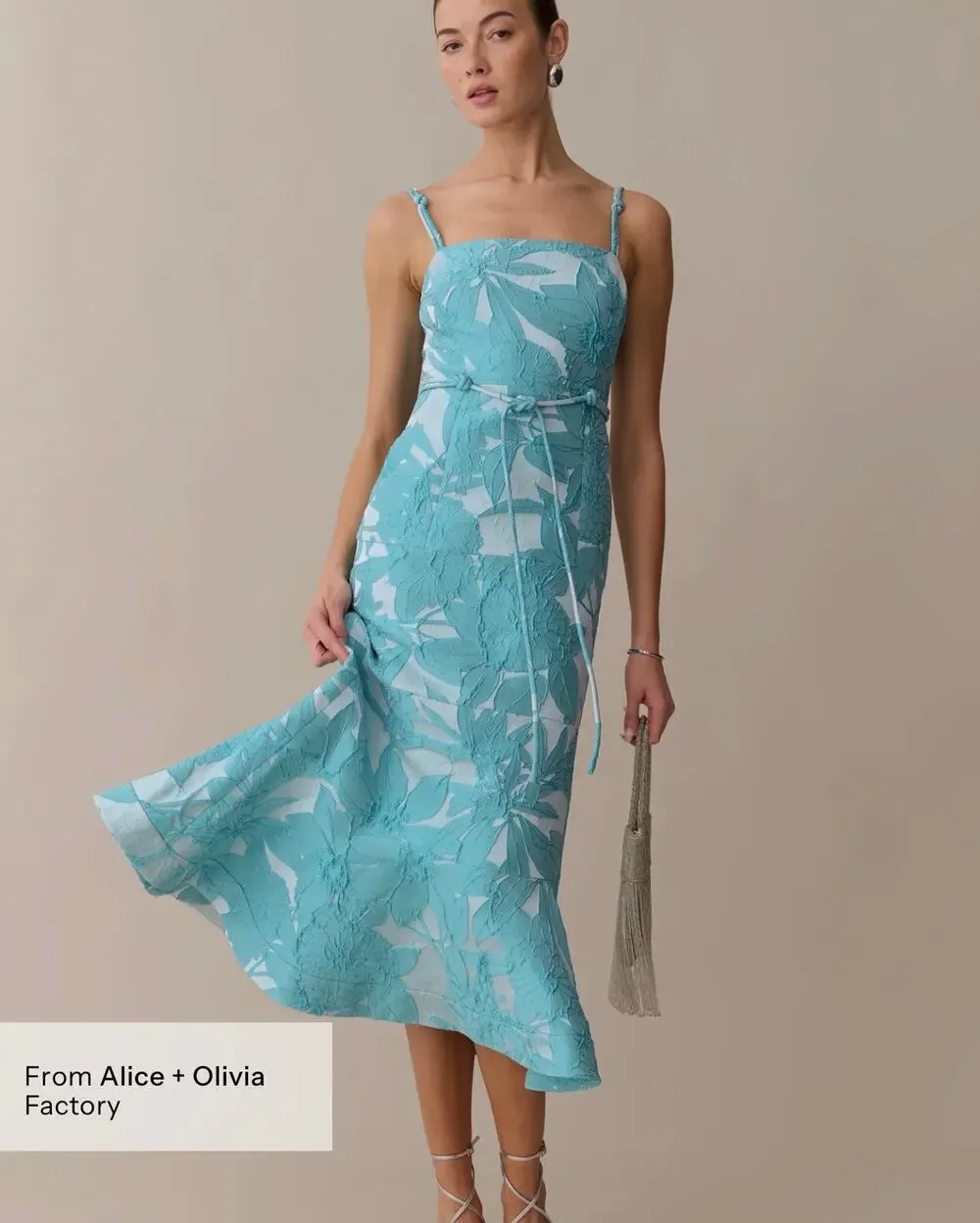 New o.p.t Jacqueline Dress glacial teal size XS